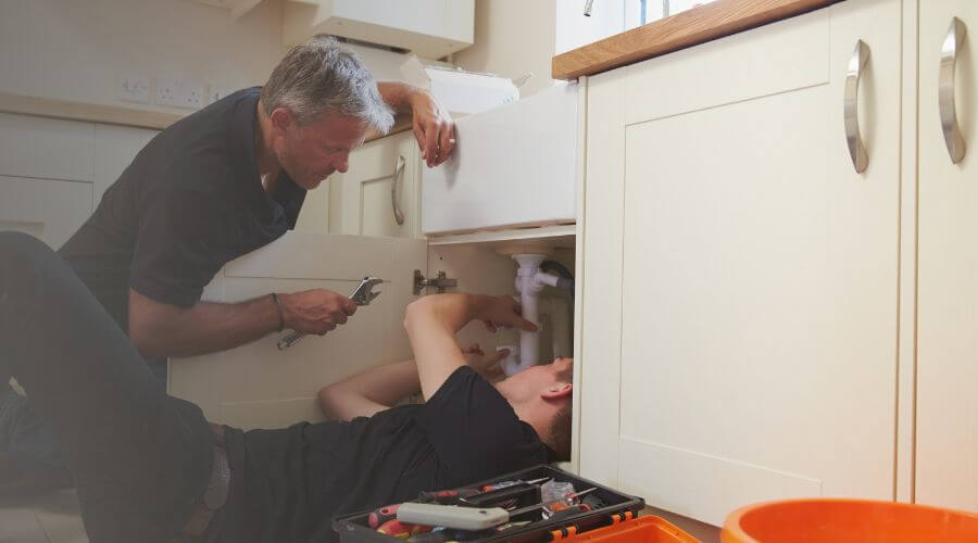 Professional burst pipe repair services in Lueders, TX